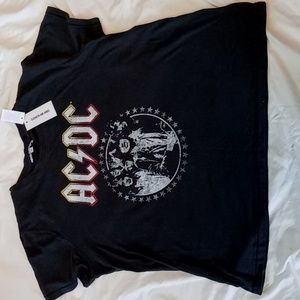 Band T-shirt acdc, women's 2xl, NWT